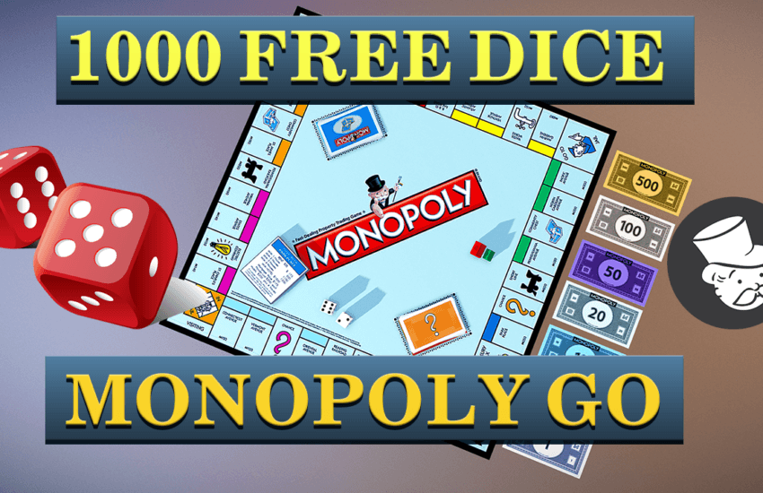 1000 free dice monopoly go