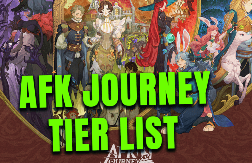 afk journey tier list