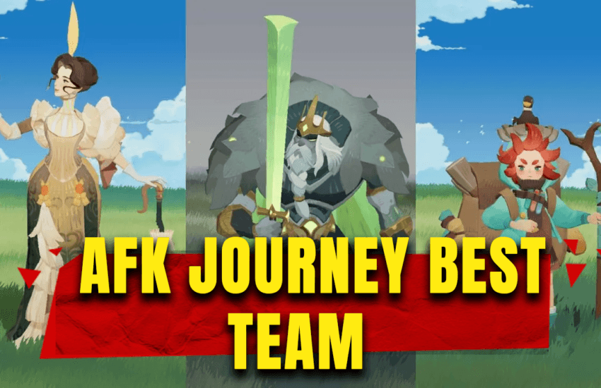 afk journey best team