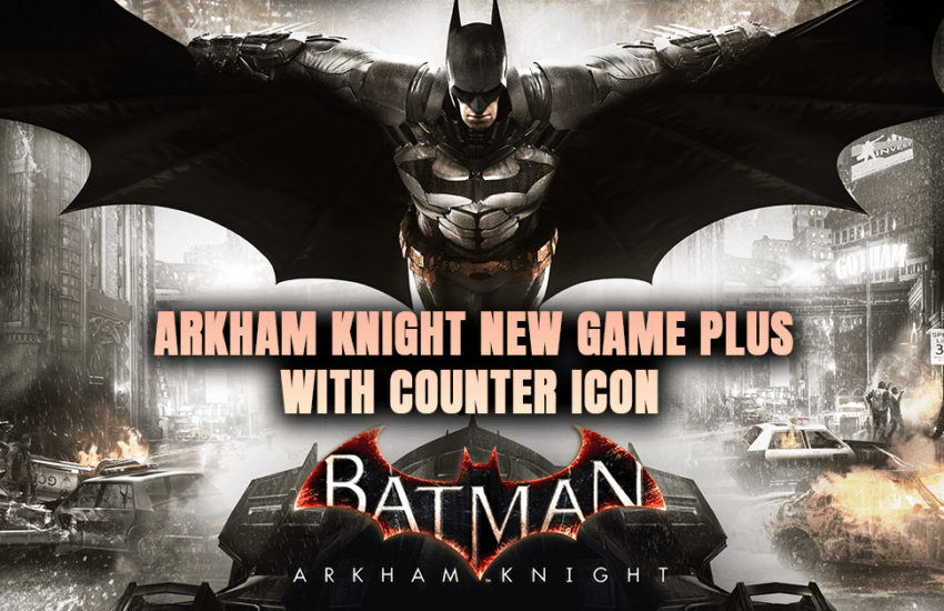 arkham knight new game plus with counter icon