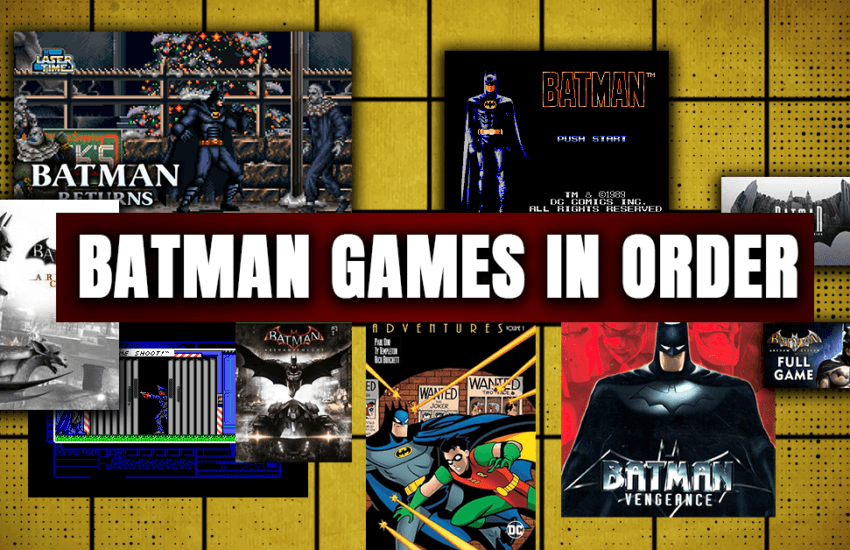 batman games in order