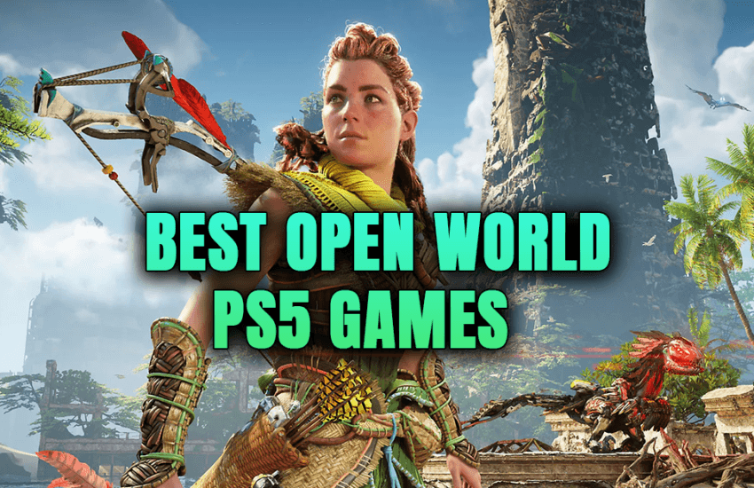 Best open world games ps5