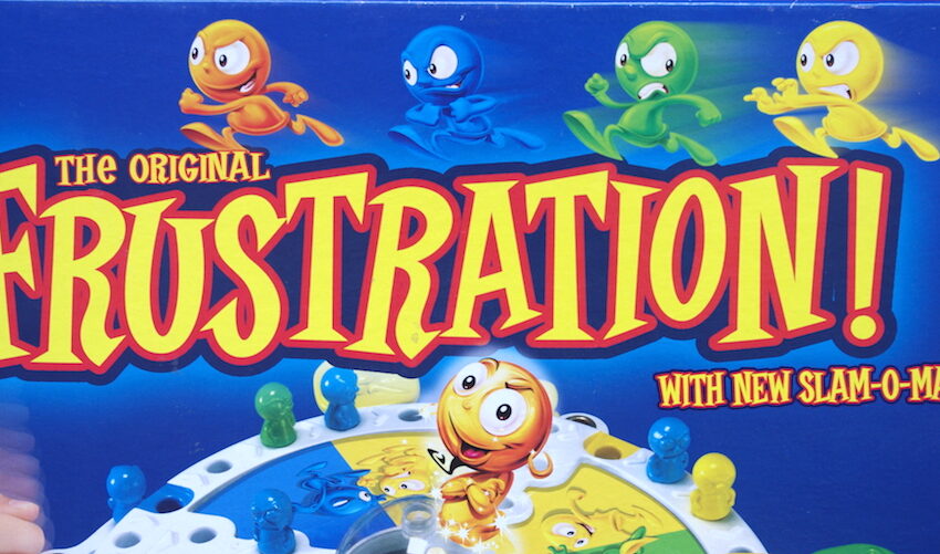 frustration game
